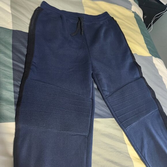 US Forces Sweatpants Mens 18" Waist Track Joggers Adjustable Tie Zip Pockets - Picture 8 of 13